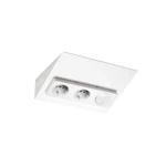 SOCKET OUTLET+SWITCH LUXA-32 S2/16A/IP20 1X WHITE