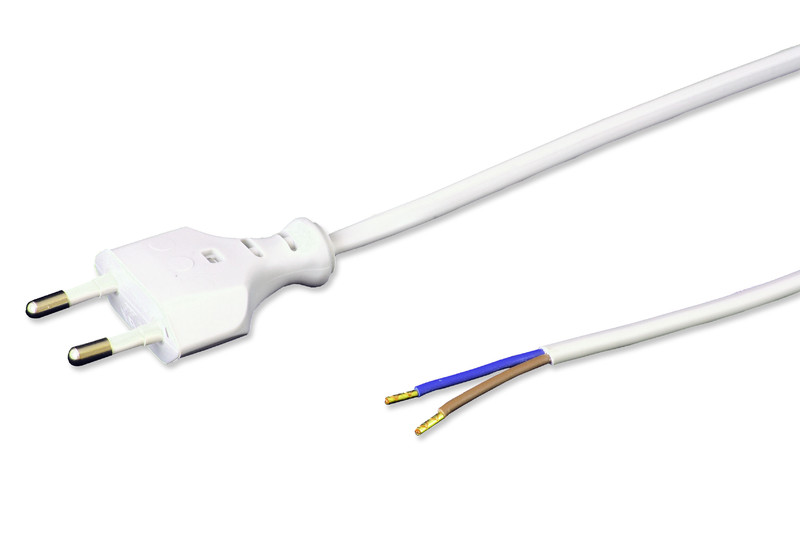 SLADDSTÄLL AXJO KABEL 412.1 H03VVH2-F 2X0,75 VIT 3 M