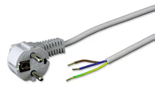 SLADDSTÄLL AXJO KABEL 2313 H05VV-F 3G0,75 GRÅ 2,0M