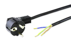 SLADDSTÄLL AXJO KABEL 2313 H05VV-F 3G0,75 SVART 2,0M