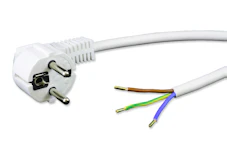 SLADDSTÄLL AXJO KABEL 2323 S05Z1Z1-F 3G0,75 VIT 2,5M