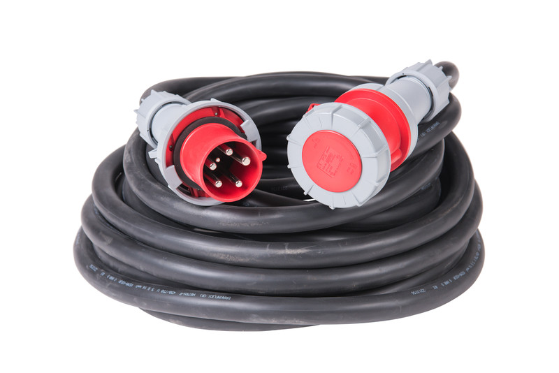 CORD EXTENSION SET CABLU 125A 400V 5NAP 6H IP44 10M