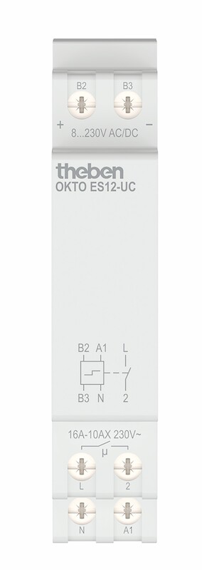 ELEKTRONISKA IMPULS RELÄ OKTO ES12-UC