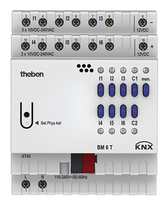 BINÄRINGÅNG BM 6 T KNX