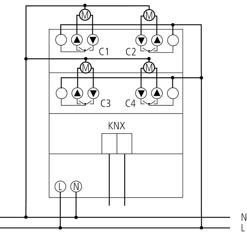 theben Jalusiaktor jm 4 t knx