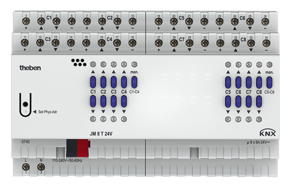 JALUSIAKTOR JM 8 T 24V KNX