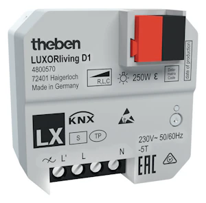theben Dimmer actuator luxorliving luxorliving d1
