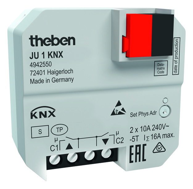 JALUSI-/BRYTAKTOR JU 1 KNX