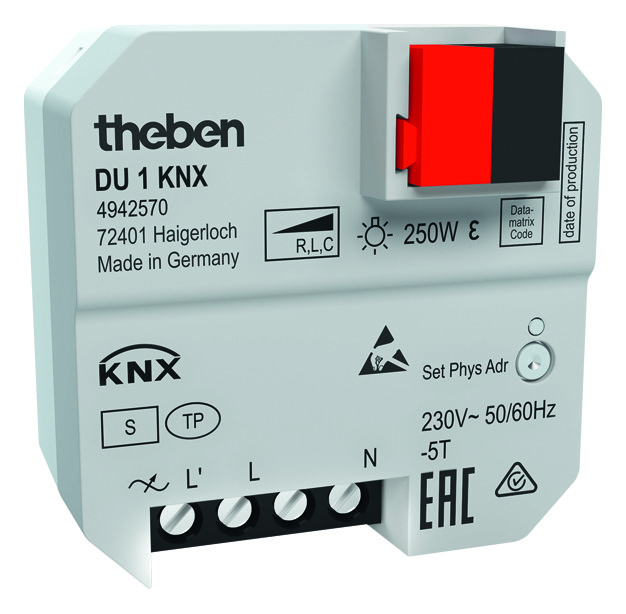 DIMMERAKTOR DU 1 KNX