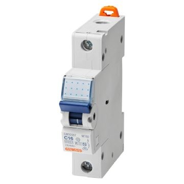 MCB GW92213 1X63A B-CURVE 6KA