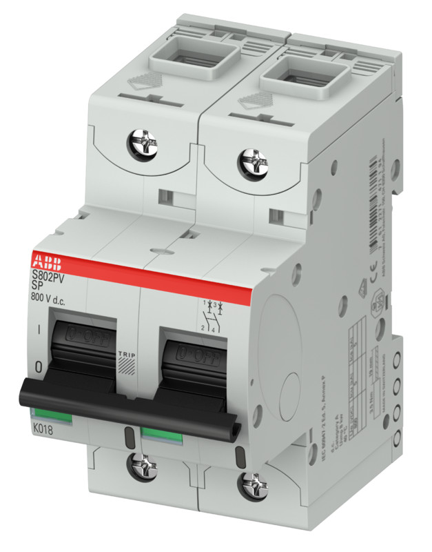 CIRCUIT BREAKER S800 2-POLES SP-CHARACTERISTIC 10A