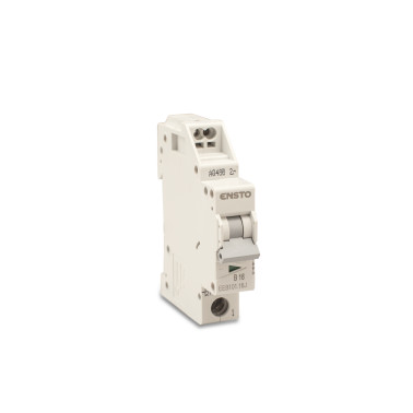 ensto Circuit breaker 1-pole 10ka b16 spring