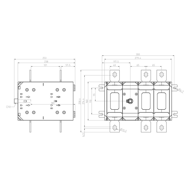 katko Change-over switch ku 3800co lvk228lkx150