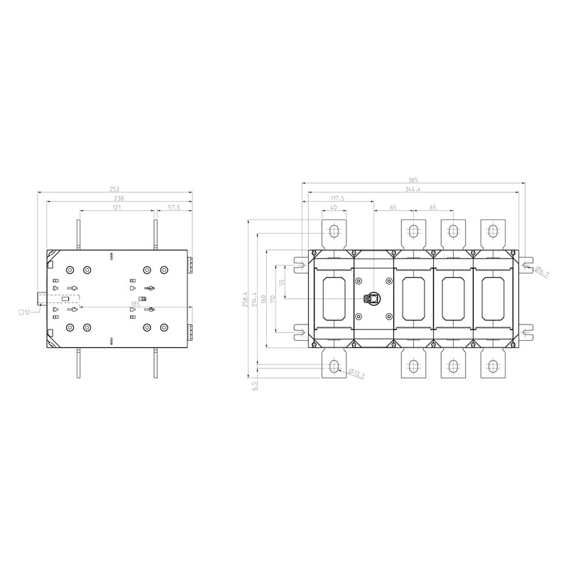 katko Change-over switch ku 4630co lvk228lkx150