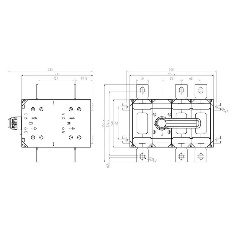 katko Change-over switch ku 3630co sv