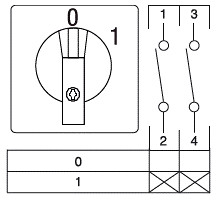 sontheimer Change-over switch a2/8zm/f601