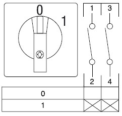 sontheimer Change-over switch a2/8t/z38/f601