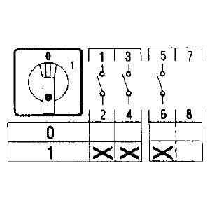 sontheimer Change-over switch a3/8zm/f601