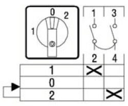 sontheimer Change-over switch ur1/8t/z38/f102