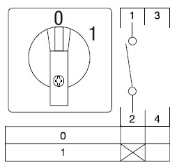 sontheimer Change-over switch a1/8zm/z32/f601
