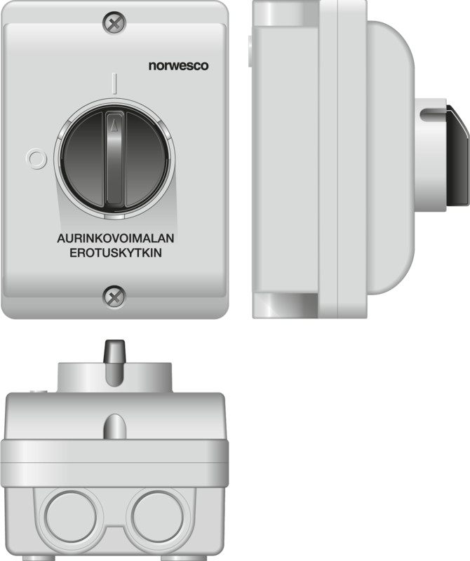 SAFETY SWITCH PV ESWP1 425 AC 4x25A 11kW IP65
