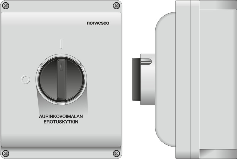 SAFETY SWITCH PV ESWP2 463 AC 4x63A 30kW IP65