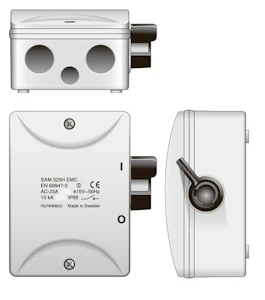 norwesco Säkerhetsbrytare sam316h 3x16a 7,5kw ip65