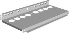 abb Ring inlet blank emc steel plate 800x330
