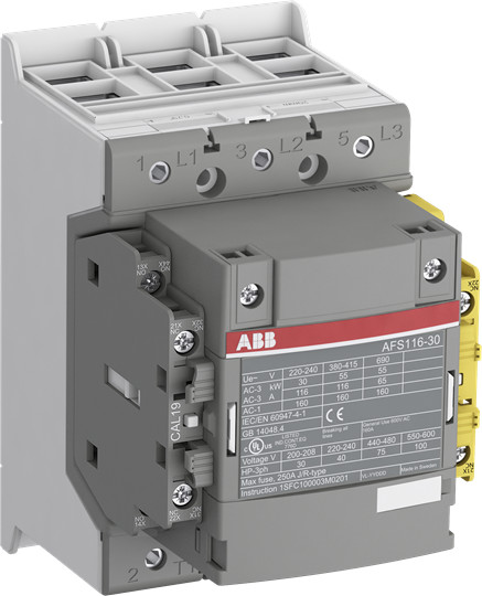 KONTAKTORI ABB 3-NAP.55KW,1S,2A,116A (AC-3)