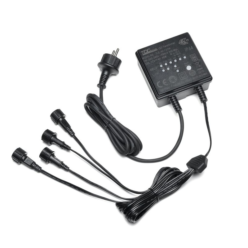ELEKTRISKA TILLBEHÖR AMALFI TRANSF. x4 IP44 12V 48W