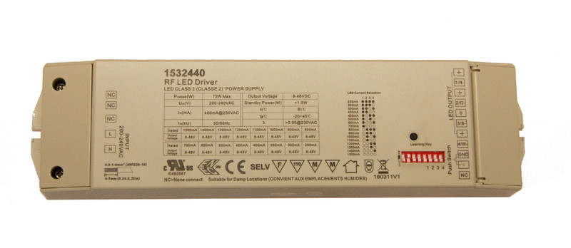 ELECTRONIC BALLAST CC DRIVER RF 75W 4CH