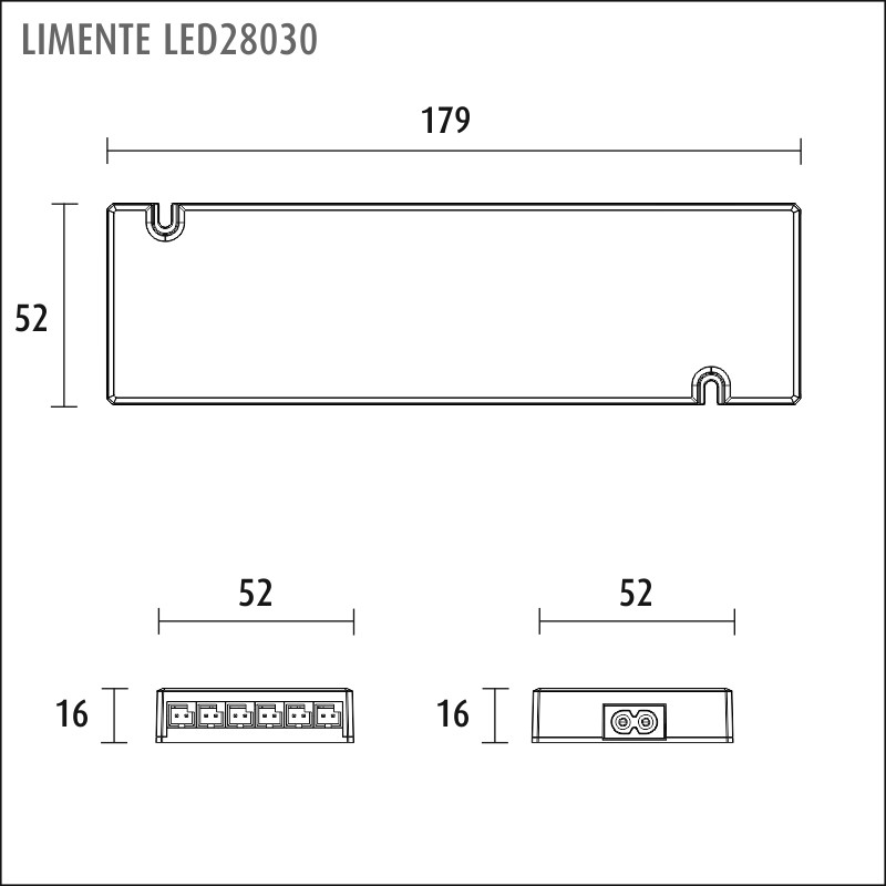 limente Transformator led28030 muuntaja 24v 0-30w