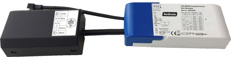 nordtronic Ohjauskomponentti dali dali push 25 w 220-240vac