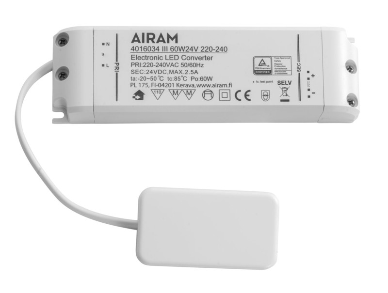 airam Transformer ip20 cv-driver 24v 60w