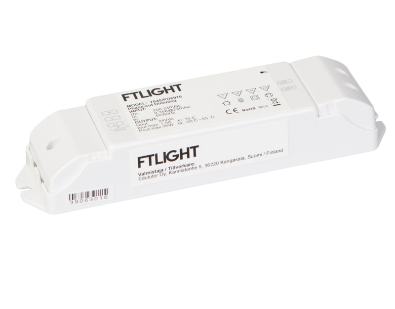 ftlight Transformer 24v 36w triac/push dimm