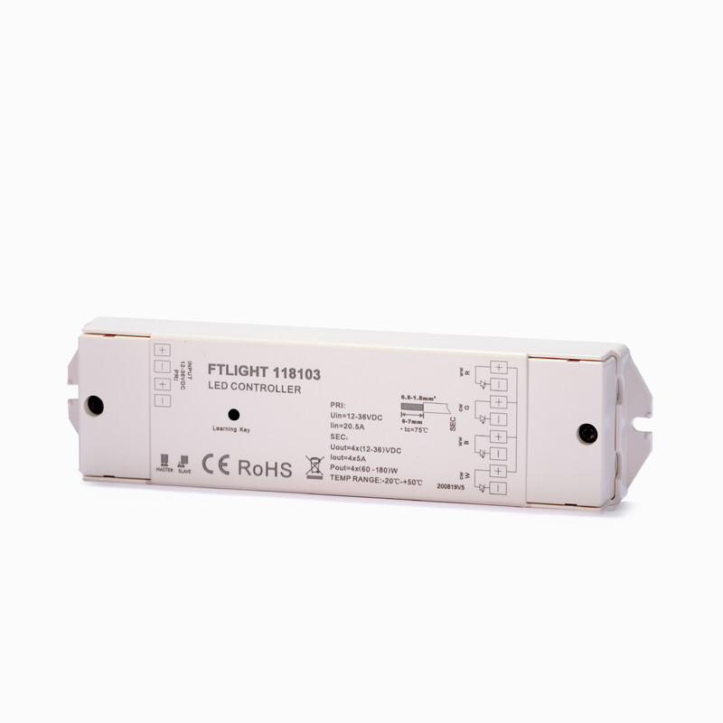 CONTROL COMPONENT RF RECEIVER 4A CCT/RGBW