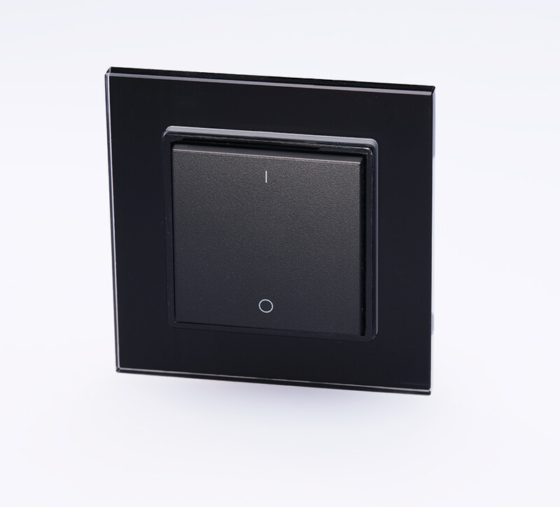 CONTROL COMPONENT PERFECT WIRELESS PUSHSWITCH BLK