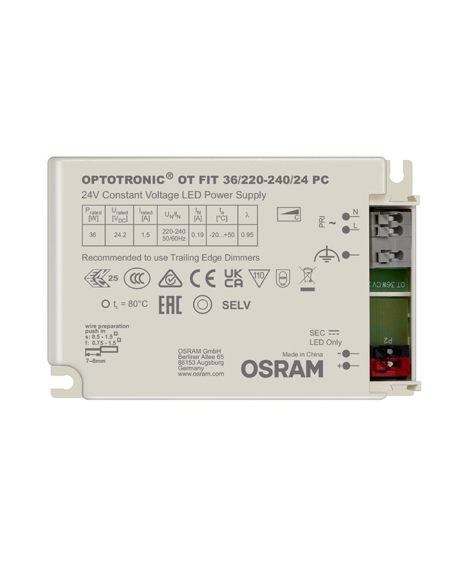 osram Elektroniskt förkopplingsdon ot fit 36/220-240/24 pc