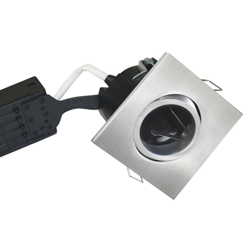 nordtronic Downlight uni install ip44 gu10 max.7,5w ba sq