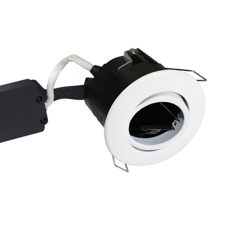 nordtronic Downlight uni install dimmer ip44 gu10 max. 7,5w dim wh r