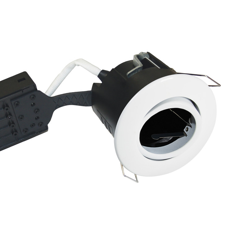 nordtronic Downlight uni install ip44 gu10max.7,5w wh r
