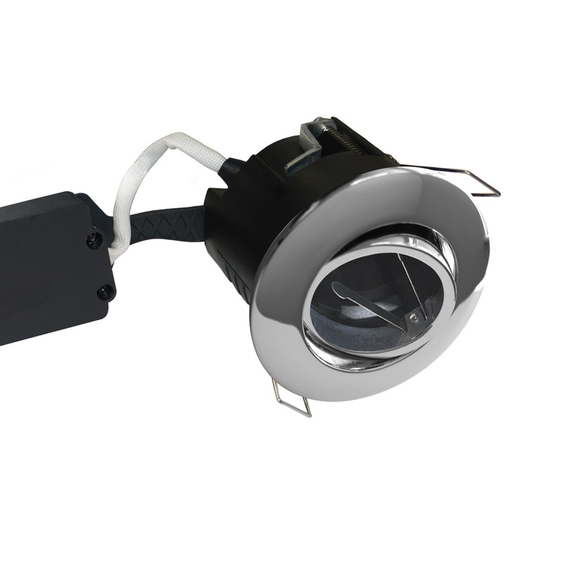 nordtronic Downlight uni install dimmer ip44 gu10 max.7,5w dim cro r