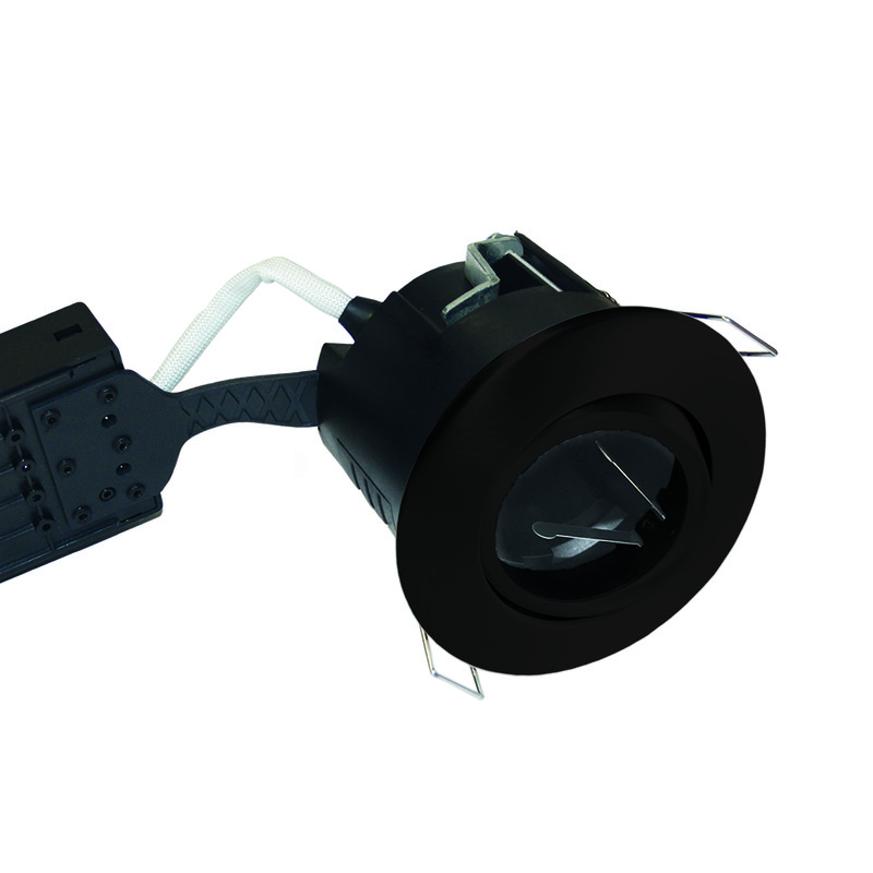 nordtronic Downlight uni install dimmer ip44 gu10 max. 7,5w dim  bl r
