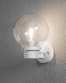 konstsmide Wall luminaire nemi 7322-250 ip44 e27 wh