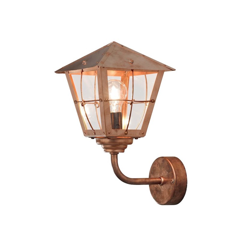 konstsmide Seinävalaisin ulko fenix 438-900 ip23 e27 kupari