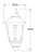 konstsmide Wall luminaire virgo 569-250 ip23 e27 wh