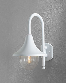 VÄGGARMATUR BARI 7237-250 IP44 E27 VIT