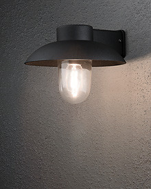 konstsmide Väggarmatur mani 415-750 ip44 e27 sv