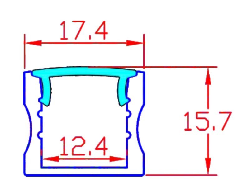 arten Led strip 2m high profile