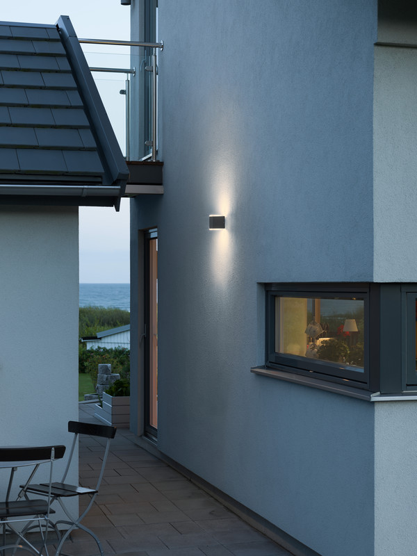 konstsmide Seinävalaisin ulko monza 7991-370 ip54 2x6w ant